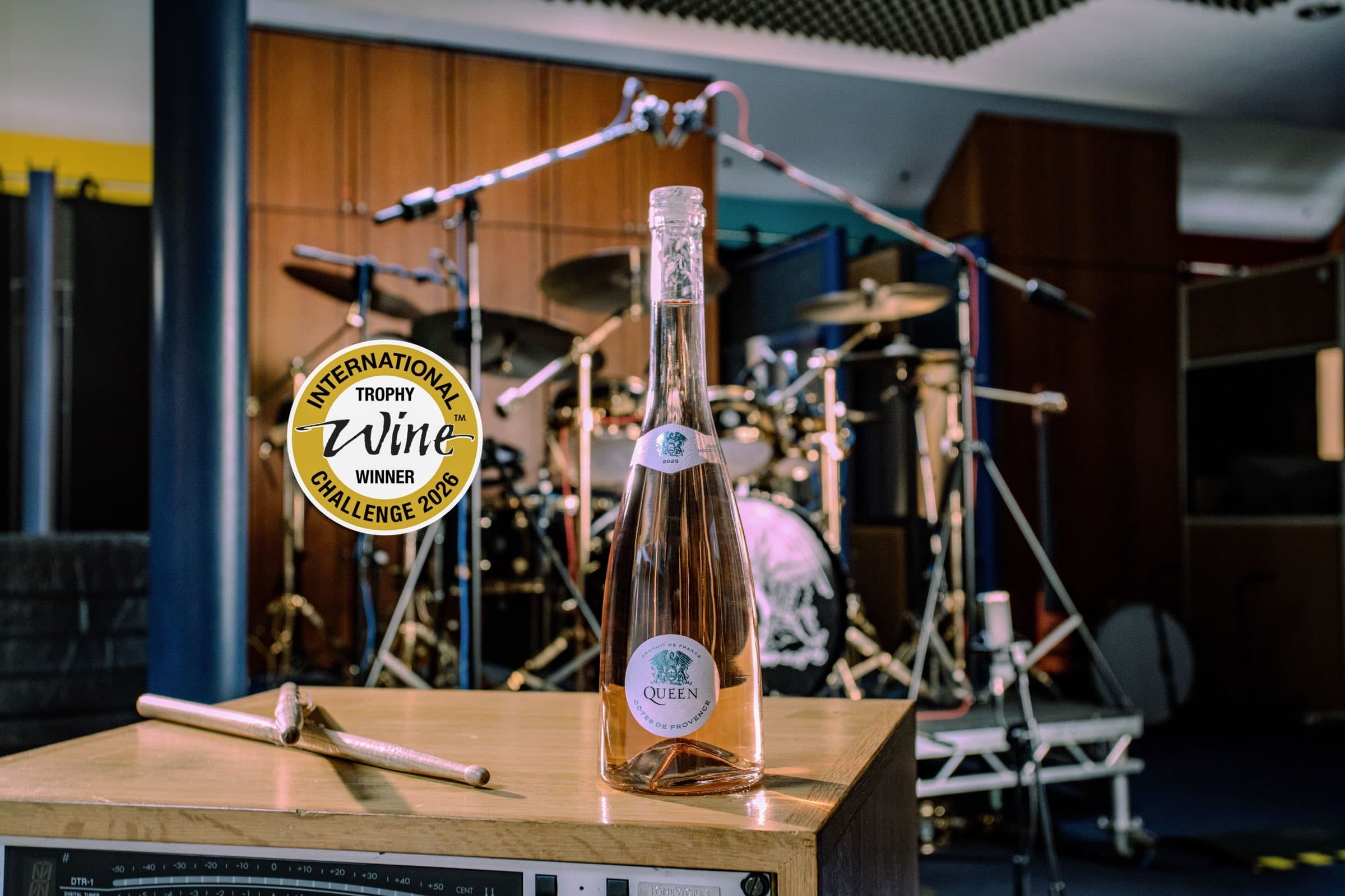 Queen’s rosé rocks wine world with top trophy win at The International Wine Challenge